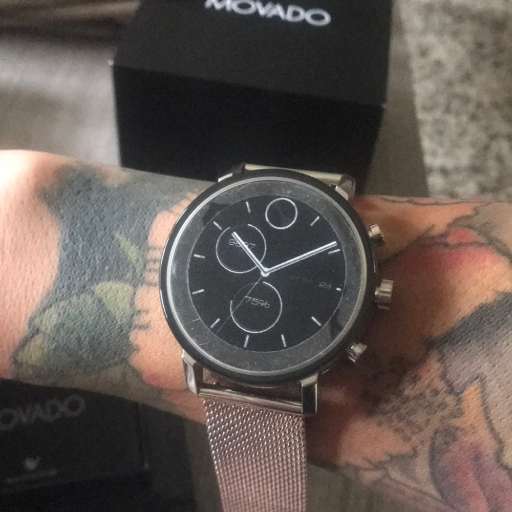 42mm Movado Connect 2.0 Bold